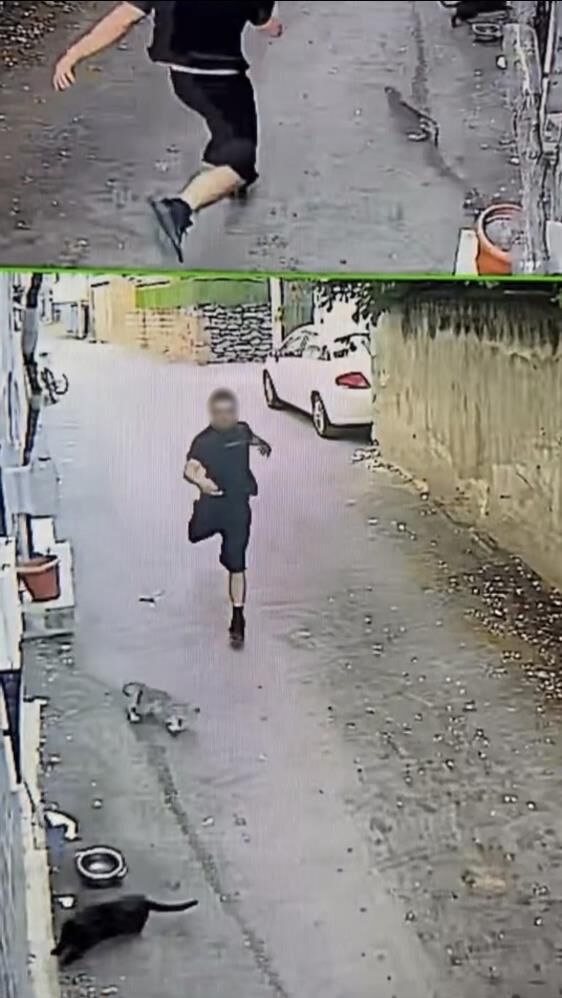 Film Gibi Hirsizlik Telefonu Kapti Saniyeler Icinde Kayboldu (3)