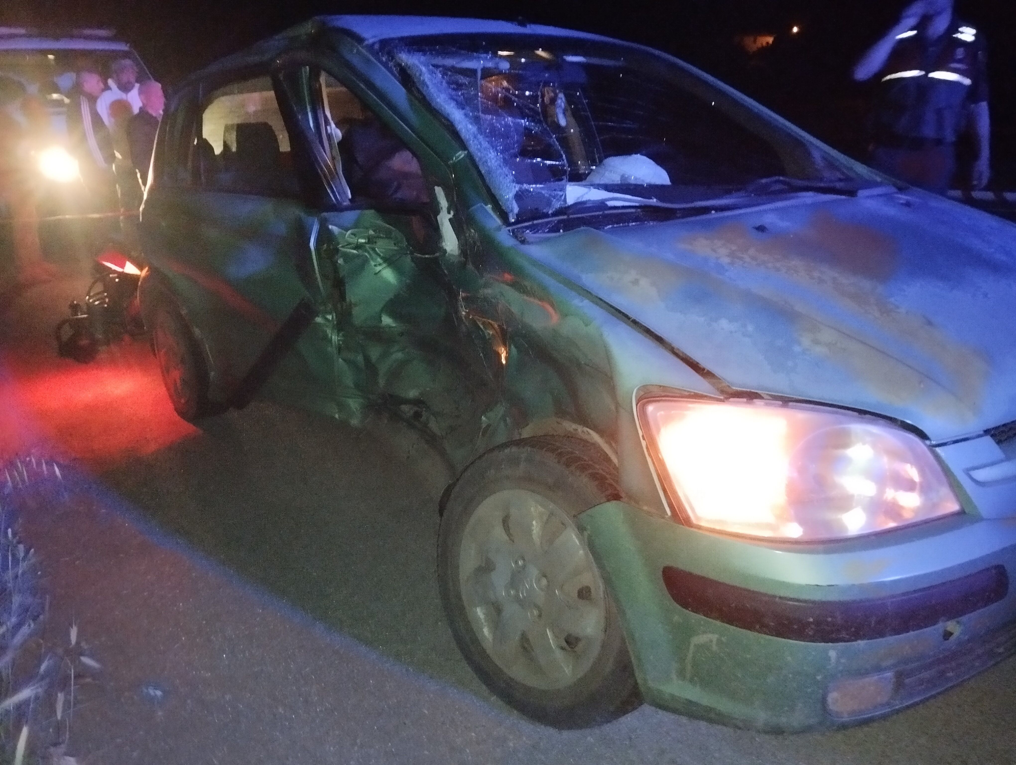 Hac Ziyareti Yolunda Aci Son Yasli Cift Aile Dostlarina Giderken Kaza Yapti (1)-1