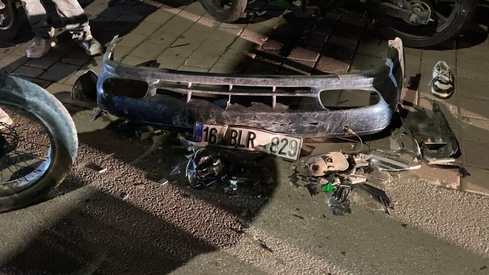 Otomobil Ile Motosikletin Çarpıştığı Kazada 17 Yaşındaki Motosiklet Sürücüsü Ağır Yaralanırken, Olay Yerinden Kaçan Alkollü Sürücü Kısa Sürede Yakalandı (3)