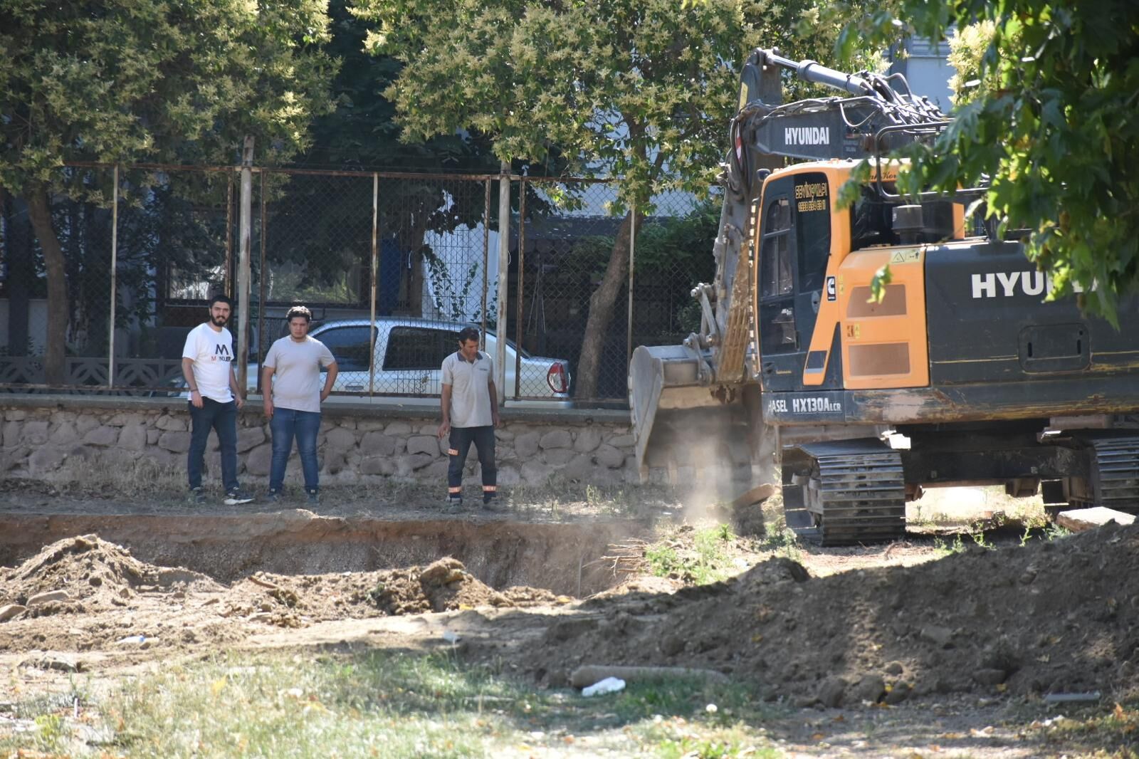 Salihli Bilim Merkezi’nde İlk Kazma Vuruldu (6)