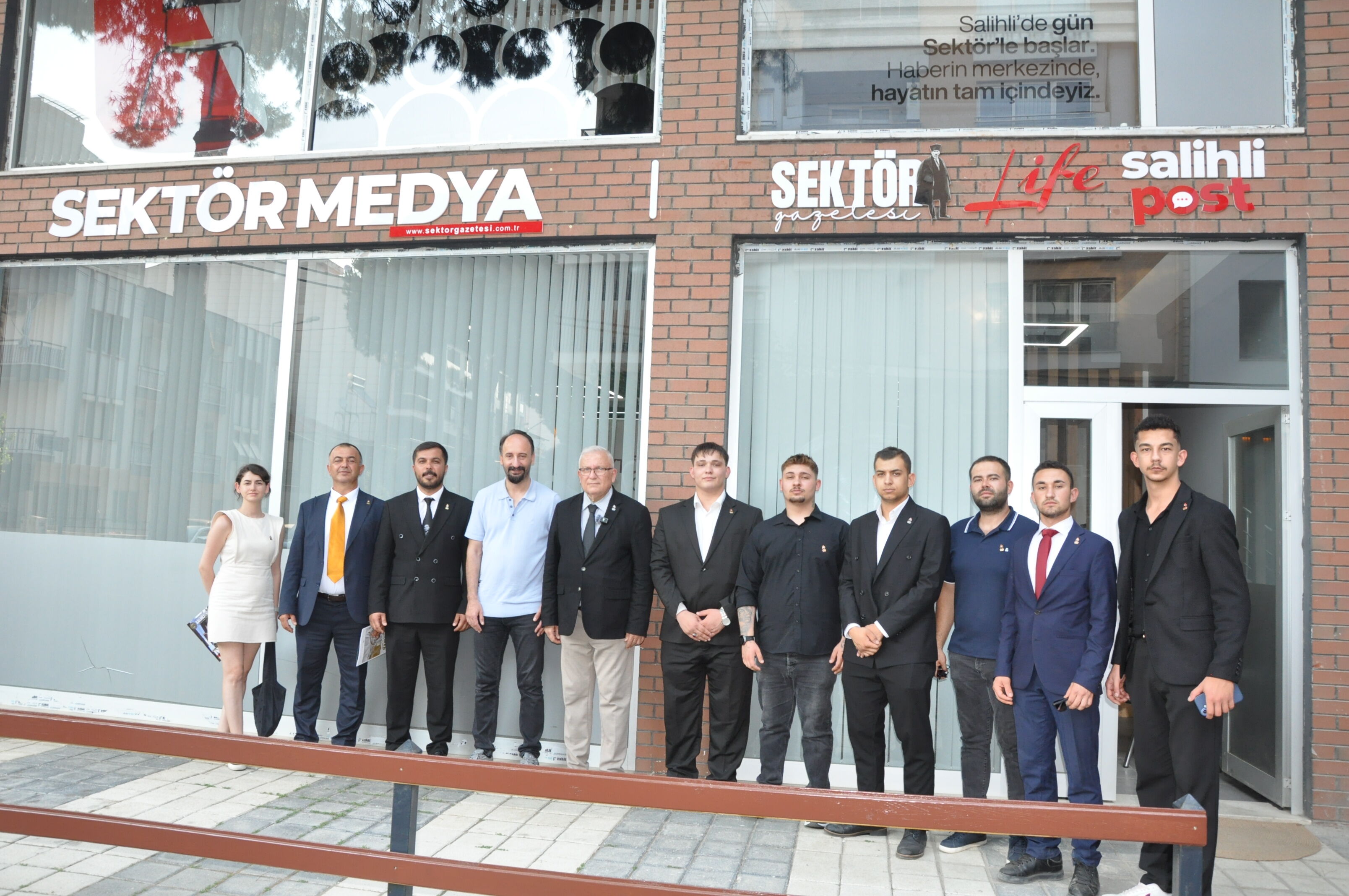 Zafer Partisi Heyetinden Sektör Medya'ya Ziyaret (4)