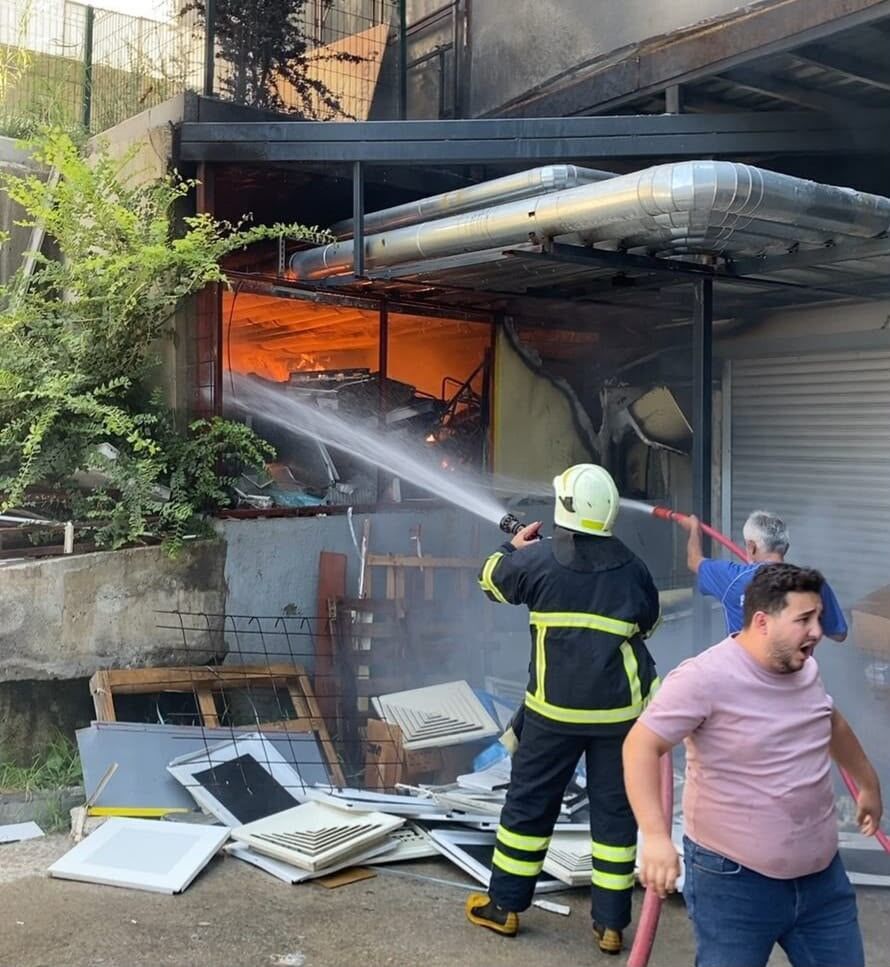 Devlet Hastanesini Duman Kapladi Hastalar Cevre Hastanelere Sevk Edildi (6)