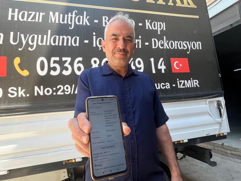 E Devlette Gordugu Cezaya Inanamadi Hayatinda Gitmedigi Siirtten 10 Bin Tl Trafik Ceza (2)