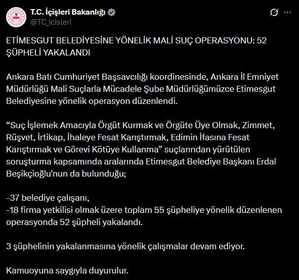 Etimesgut Belediyesine Yolsuzluk Sorusturmasi Baskan Erdal Besikcioglu Gozaltina Alind (1)-1