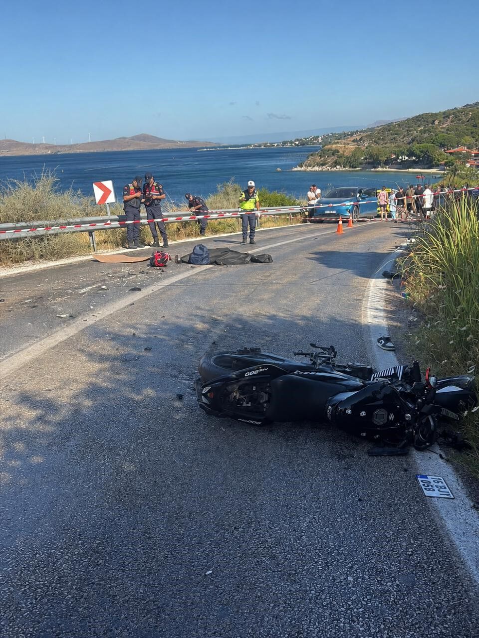 Gencecik Yasta Hayattan Koptu Motosiklet Vidanjorun Altina Girdi (2)