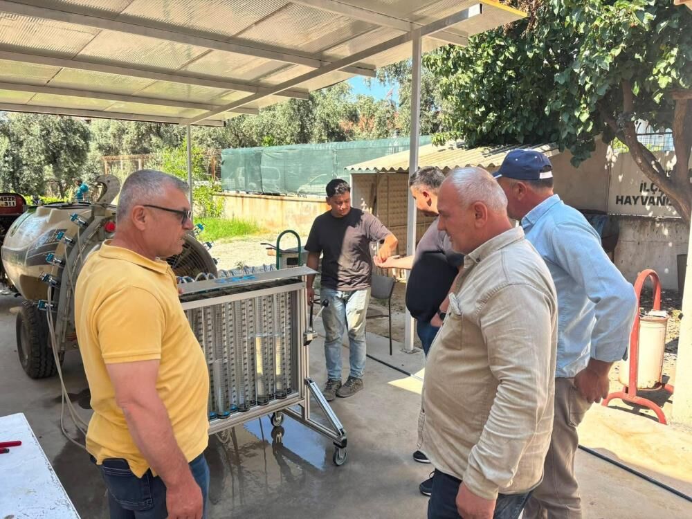 Manisada Uzum Ureticilerine Kritik Uyari Ilaclama Makineleri Tek Tek Test Ediliyor (2)