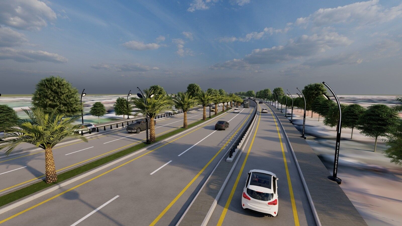 Manisanin O Ilcesinin Trafik Sorununu Bitirecek Dev Projede Ilk Kazma Vuruldu (6)
