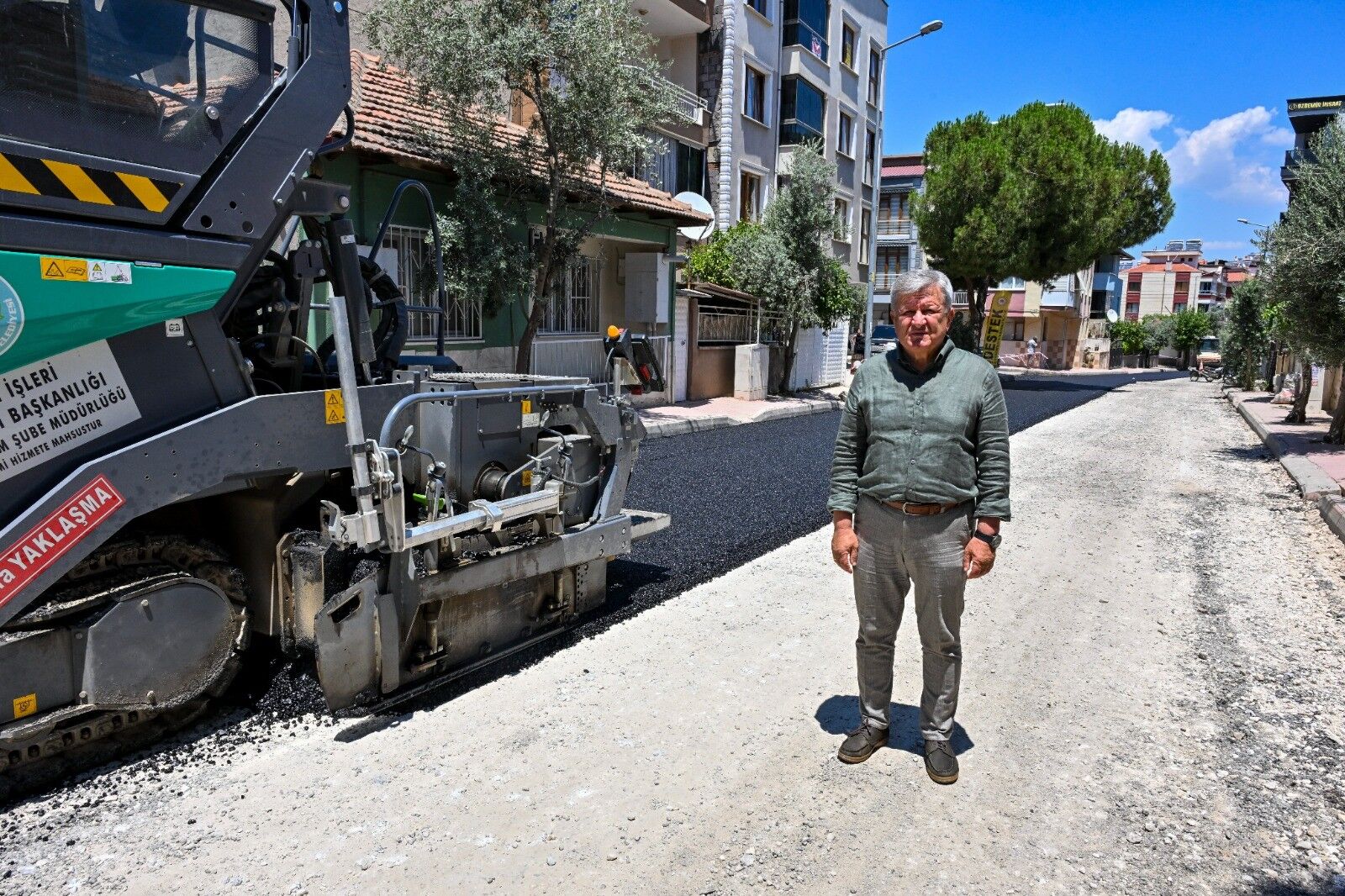 Maski Altyapiyi Yeniledi 3 Bin Tonluk Asfalt Calismasi Basladi (3)