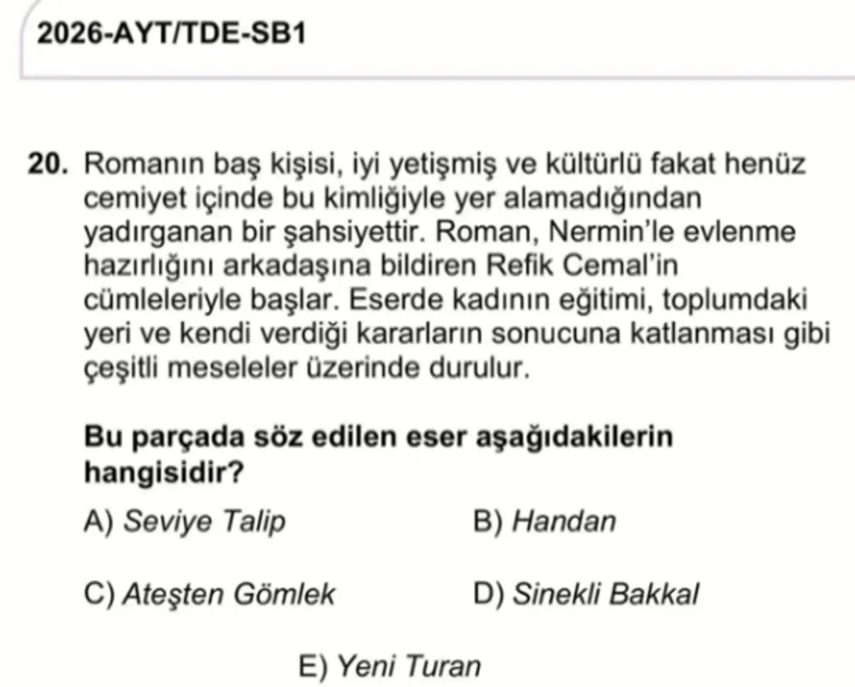 Osymden Son Dakika Yks Karari 1 Soru Iptal 1 Soruya Sok Degisiklik (3)