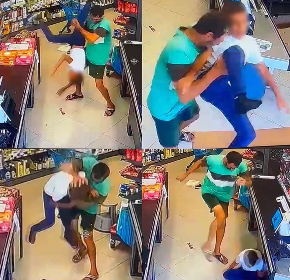 Cocugu Yere Vura Vura Darp Etti Dehset Anlari Kamerada Supheli Yakalandi (2)