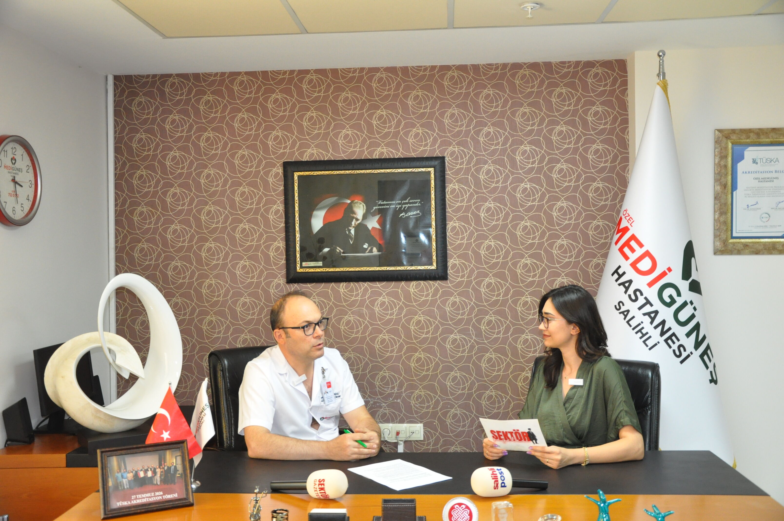 Manisa’da Bir Ilk! Salihli Medigüneş Hastanesi Tüska Akreditasyonu Aldı (1)