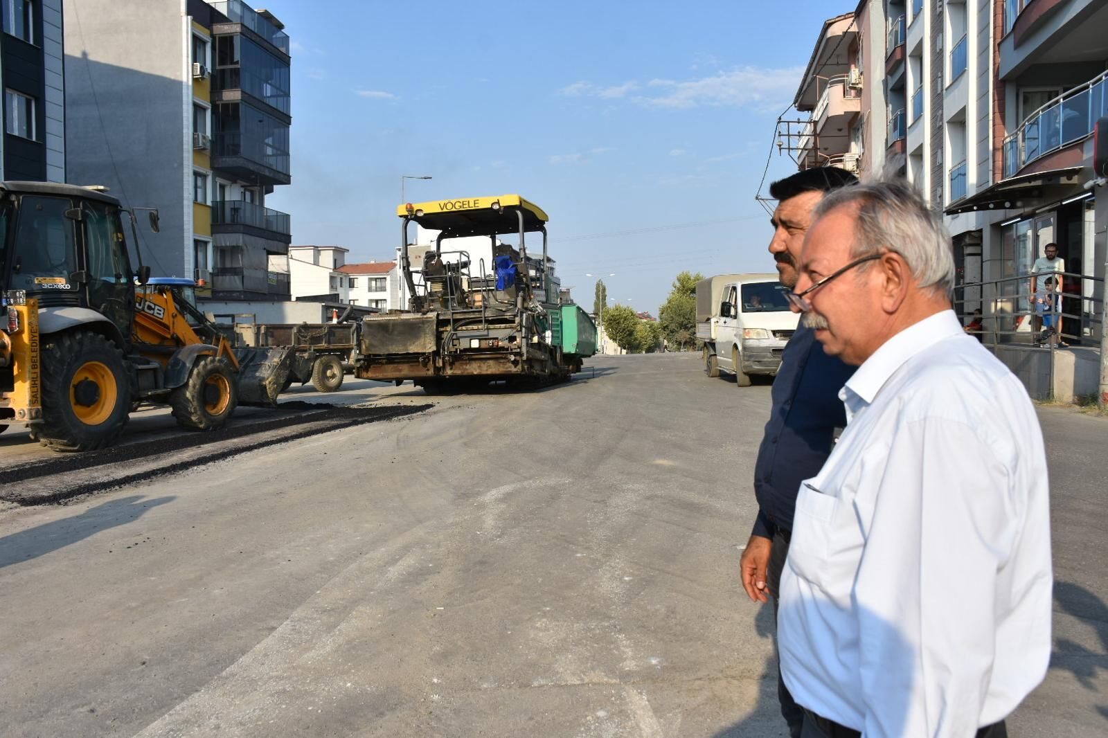 Salihli Belediyesi Keli Mahallesi'nde 2 Bin 250 Ton Sıcak Asfalt Çalışmasını Tamamladı (5)