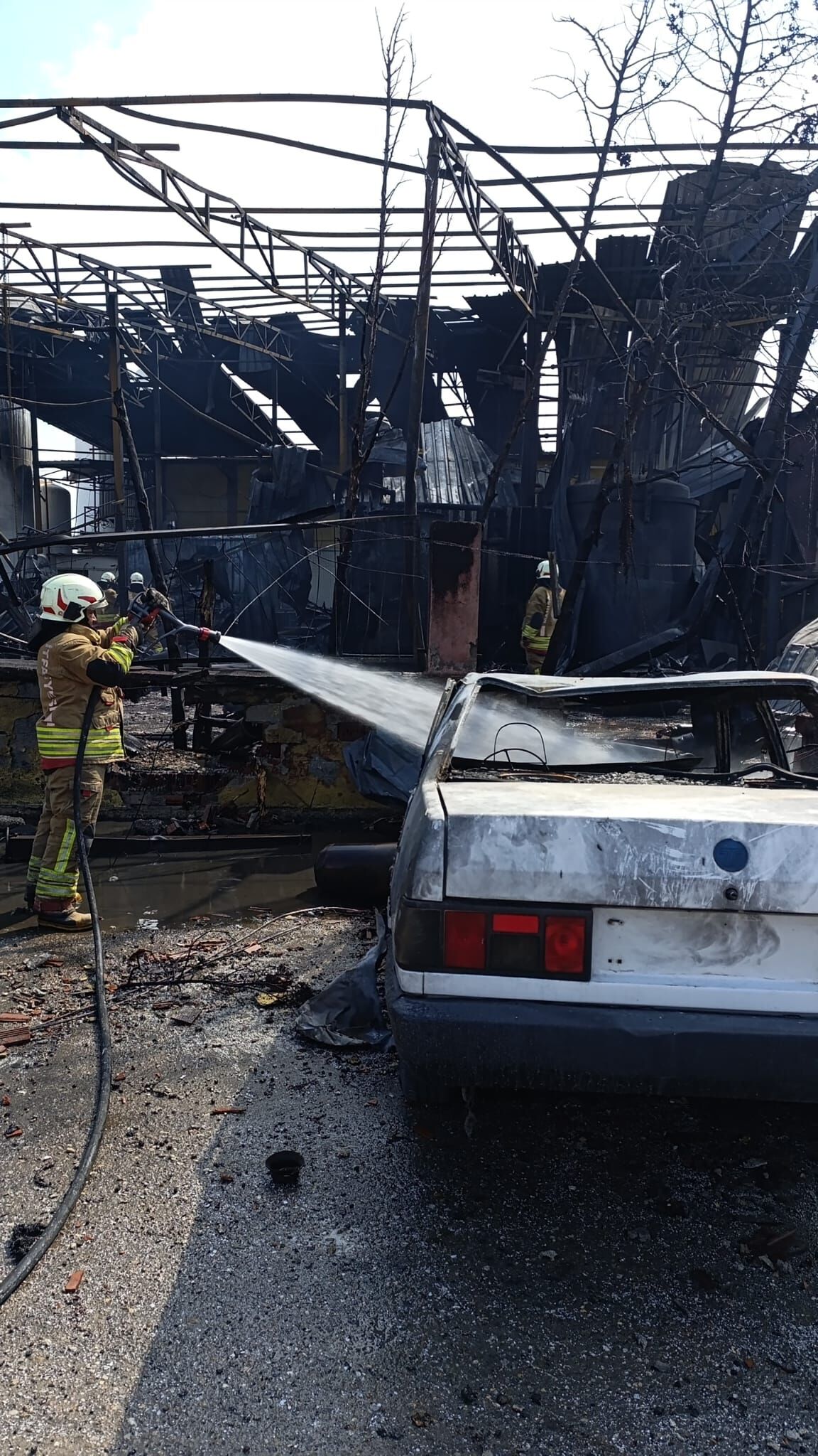 Salihlide Gaz Dolum Tesisinde Patlama 2 Olu 2 Yarali (6)