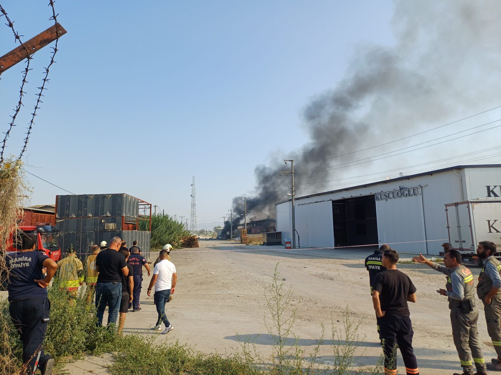 Salihli’de Gaz Dolumu Yapan Bir Tesiste Peş Peşe Patlamalar! (1)-1