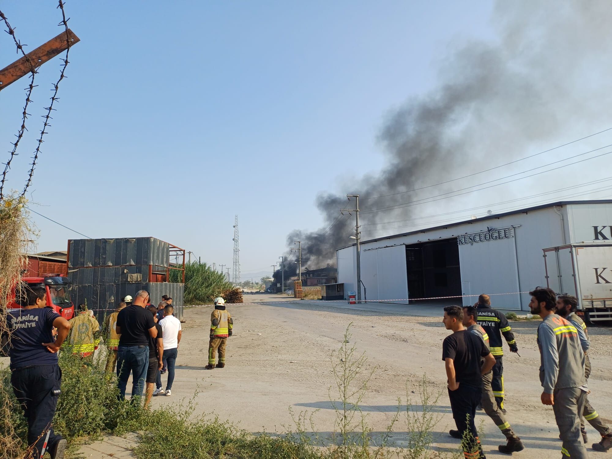 Salihli’de Gaz Dolumu Yapan Bir Tesiste Peş Peşe Patlamalar! (2)