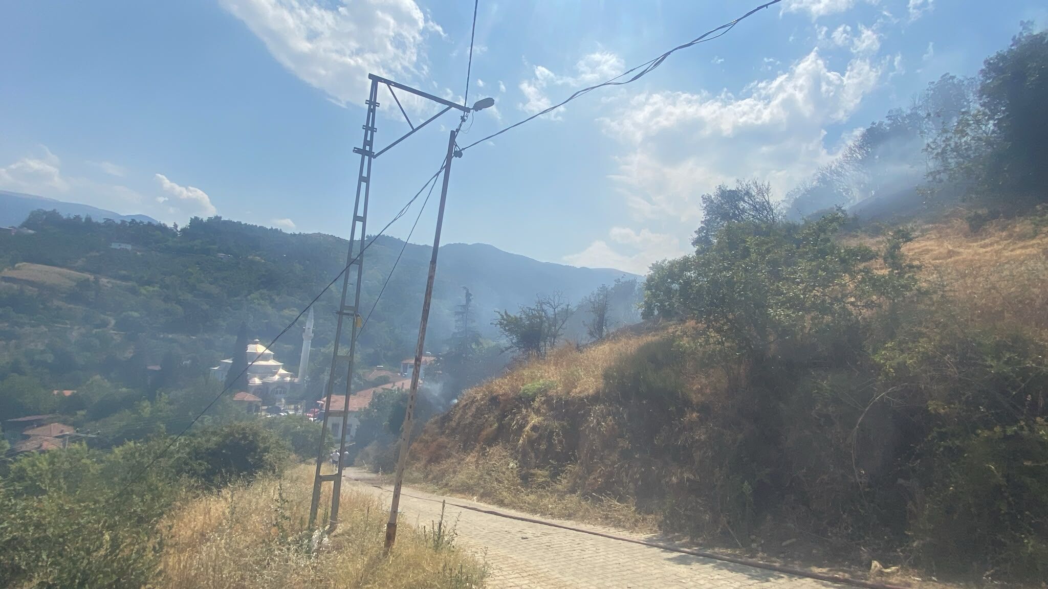 Salihli’de Orman Yangını Kontrol Altına Alındı (2)