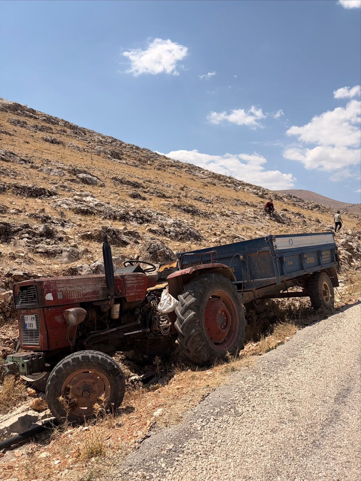 Yürek Yakan Kaza Traktör Sürücüsünden Acı Haber (2)