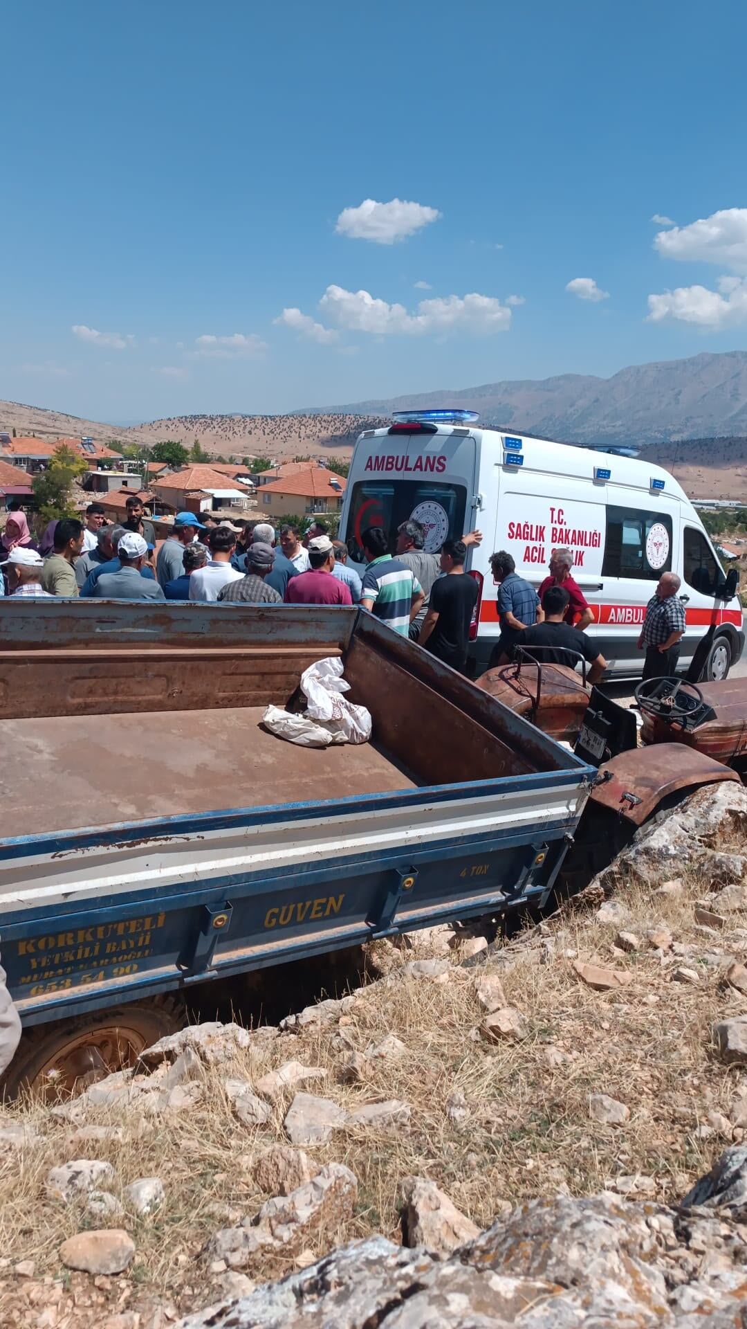 Yürek Yakan Kaza Traktör Sürücüsünden Acı Haber (3)