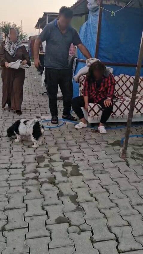 Konteyner Kentte Palali Dehset Imam Nikahli Koca Karisi Ve Kizi Dahil 4 Kisiyi Yaraladi (2)